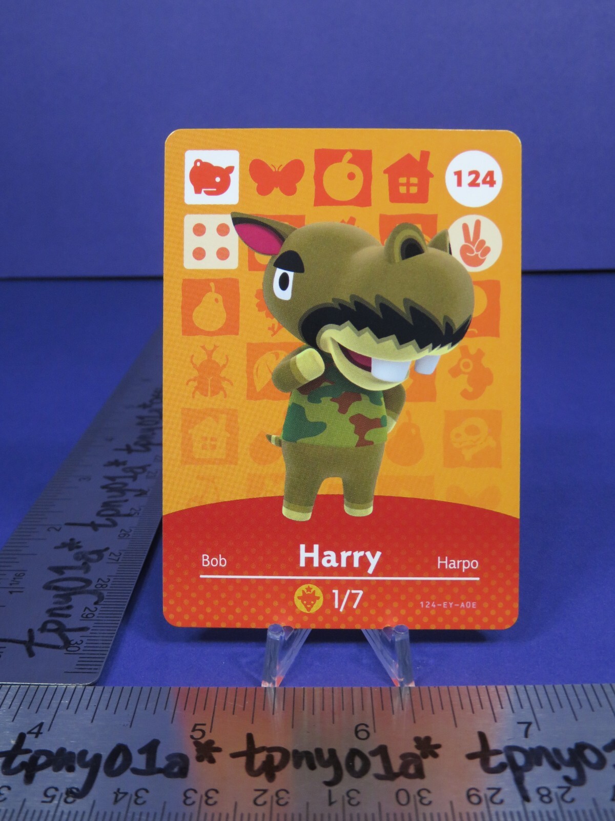 HARRY #124 US Authentic Animal Crossing Series 2 Amiibo Card Pack Fresh eSE