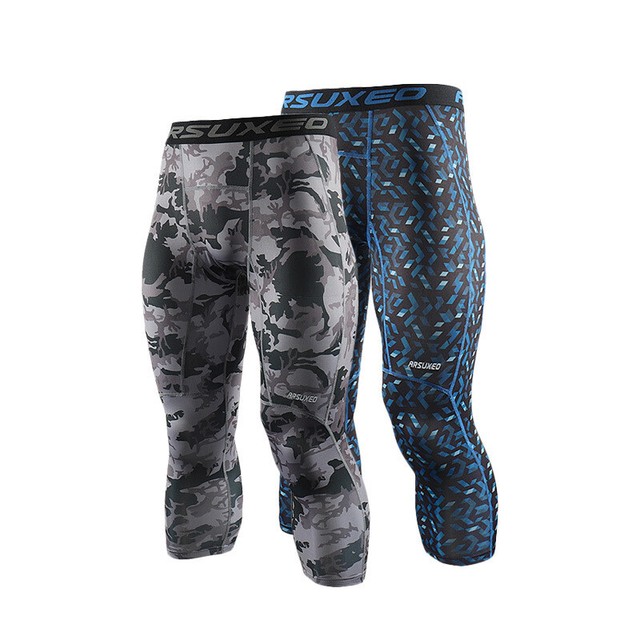 Pantalones de chándal para hombre 3/4 pantalones deportivos para correr hombre al aire libre