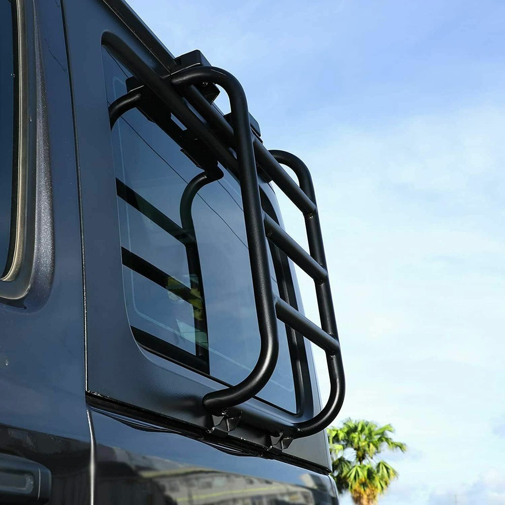 Car Rear Window Ladder for 2018+ Jeep Wrangler JL JLU 2 Door 4 Door Accessories