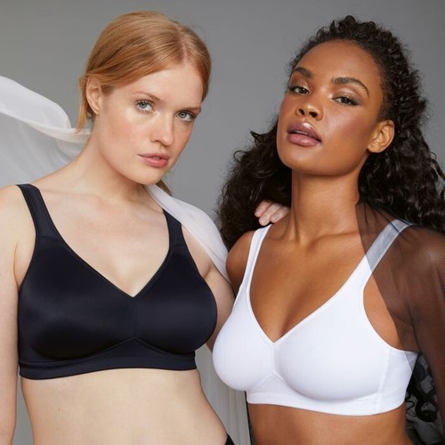 New Anita Women's Rosa Faia Twin Soft Cup Bra 5493 Black Bra 36D NWT