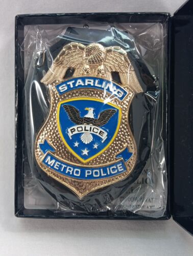 DC Collectibles CW ARROW Starling City Police Badge 1:1 Replica Cosplay NEW - Picture 2 of 4