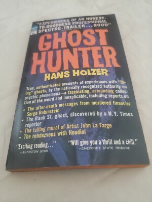Ghost Hunter by Hans Holzer 1963 Softcover