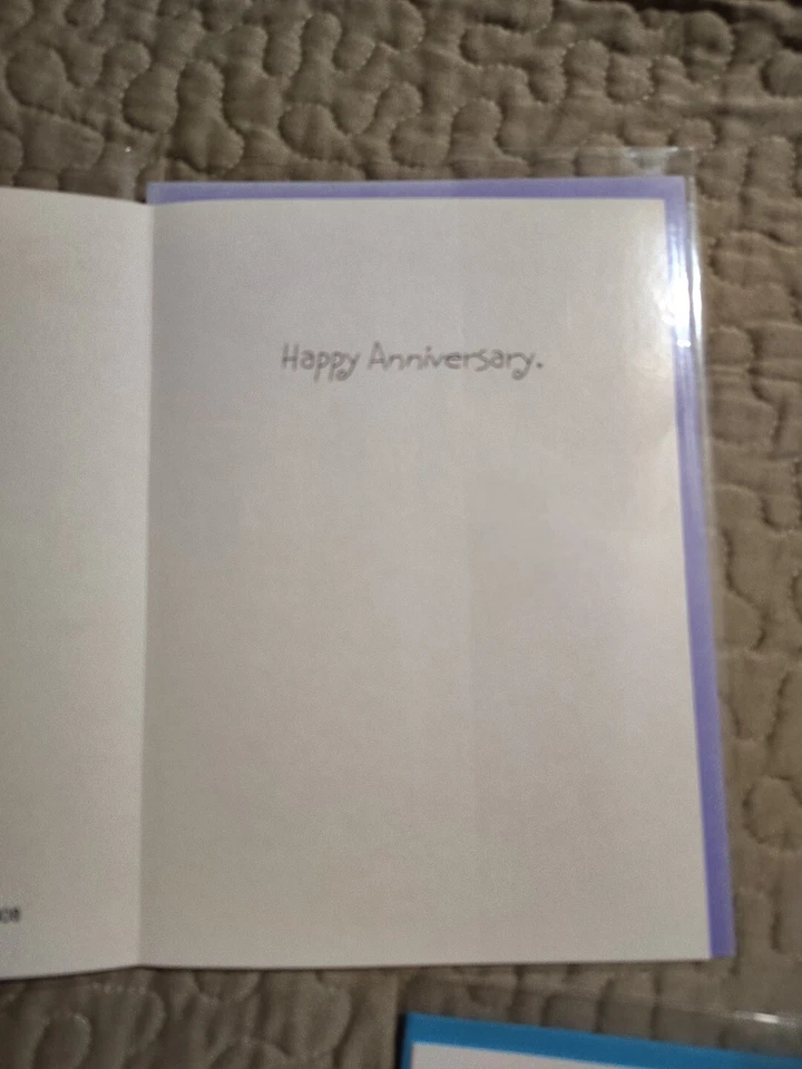 LOT OF 4 GREETING CARDS•  BIRTHDAY• AGING• INSPIRATIONAL• ANNIVERSARY  - Image 2 of 4