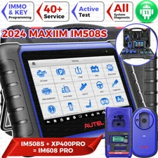 Autel IM508S+XP400 PRO as 2024 IM608S II IMMO Key Programming Diagnostic Scanner