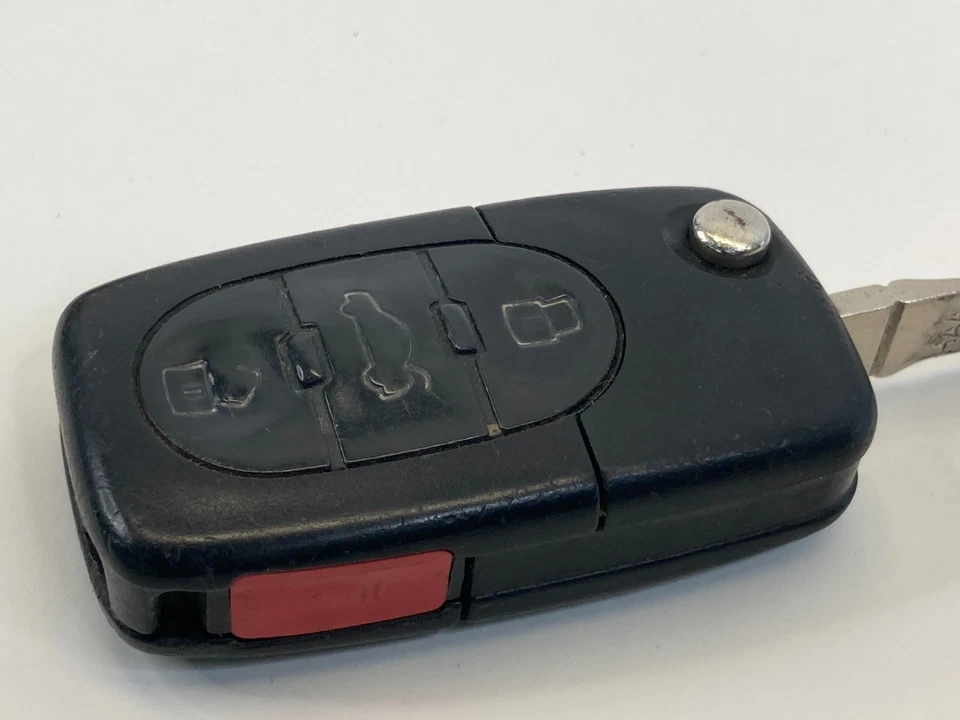 1998-2004 Audi A6 Quattro A/T Ignition Switch Lock Cylinder & Key 4B0905851B OEM Foto 4 de 4