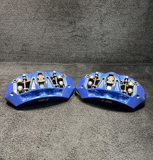 2015-2019 Bmw X5m Brembo Front Brake Caliper Set Oem Blue 20a88103 2015-2019 Bmw X5m Brembo Front Brake Caliper Set Oem Blue 20a88103