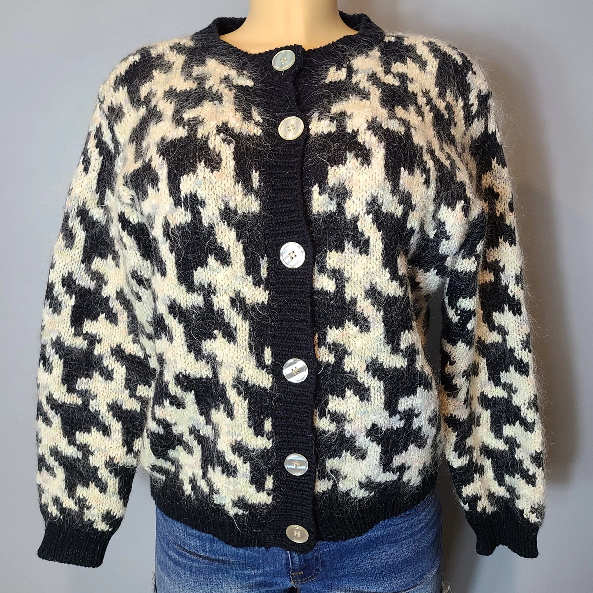 Vintage Mohair Cardigan Indiana Women's Vintage Sweaters for sale