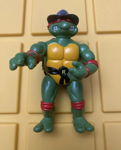 Vintage TMNT Ninja Turtles Figure UNDERCOVER RAPH 1994 Rare Grail Piece