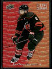 2023-24 Upper Deck Allure #CF-33 Brent Burns Color Flow Red-Orange