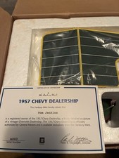 Exclusive Danbury Mint 1957 Chevy Dealership Authorized By General Motors Nib