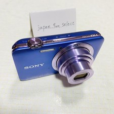 Sony Cyber Shot DSC-WX7 Blue Digital Camera 16.2MP 5x Zoom Full HD Japanese