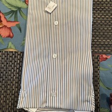 Chemise Charvet Paris Place Vendôme - Taille 39 - Vichy Bleu Et Blanc - Neuve Avec Léger Défaut