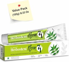 Herbodent  NEEM 7 in 1 Toothpaste-6.53Oz 6.53...