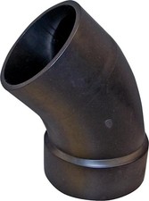 Canplas 102403BC Street Pipe Elbow, 3 in, Spigot x Hub, 45 deg - Pack of 20