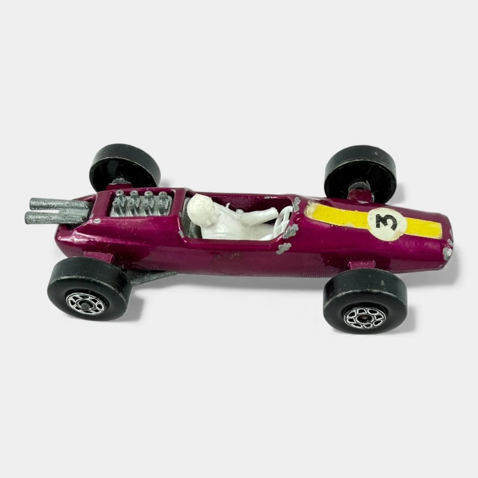 Matchbox Lesney Superfast NO 19 Lotus Racer purple - England - Image 3 of 4
