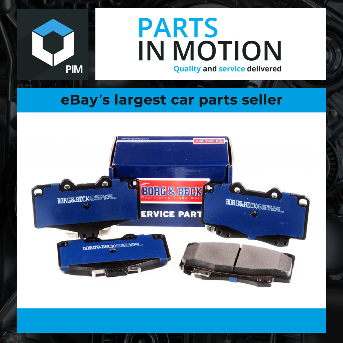 Brake Pads Set Front BBP1469 Borg & Beck 0446535260 0446560030 04465YZZDH New