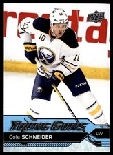 2016-17 Upper Deck Young Guns Cole Schneider Rookie Buffalo Sabres #517