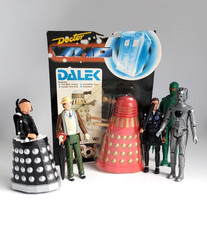 Doctor Who DAPOL Davros RED GOLD Dalek 7th Dr ACE ICE WARRIOR CYBERMAN  Figures