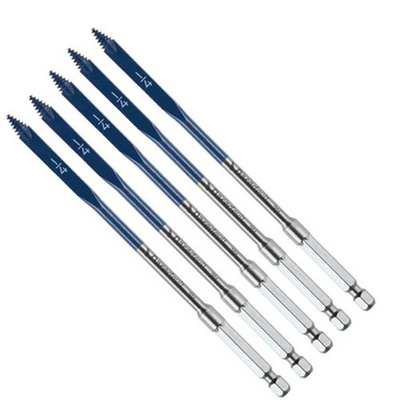 #ad #ad Bosch 5 Pack of 1 4 In. x 6 In. Daredevil Spade Bits DSB1001B 5PK $14.99