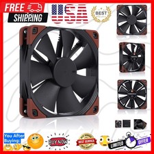 NF-F12 iPPC 3000 PWM, Heavy Duty Cooling Fan, 4-Pin, 3000 RPM 120mm, Black