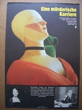 DDR,FILMPLAKAT A3"EINE MÖRDERISCHE KARRIERE"ITALIEN,AARON LEVIATHAN,GLORIA GUIDA