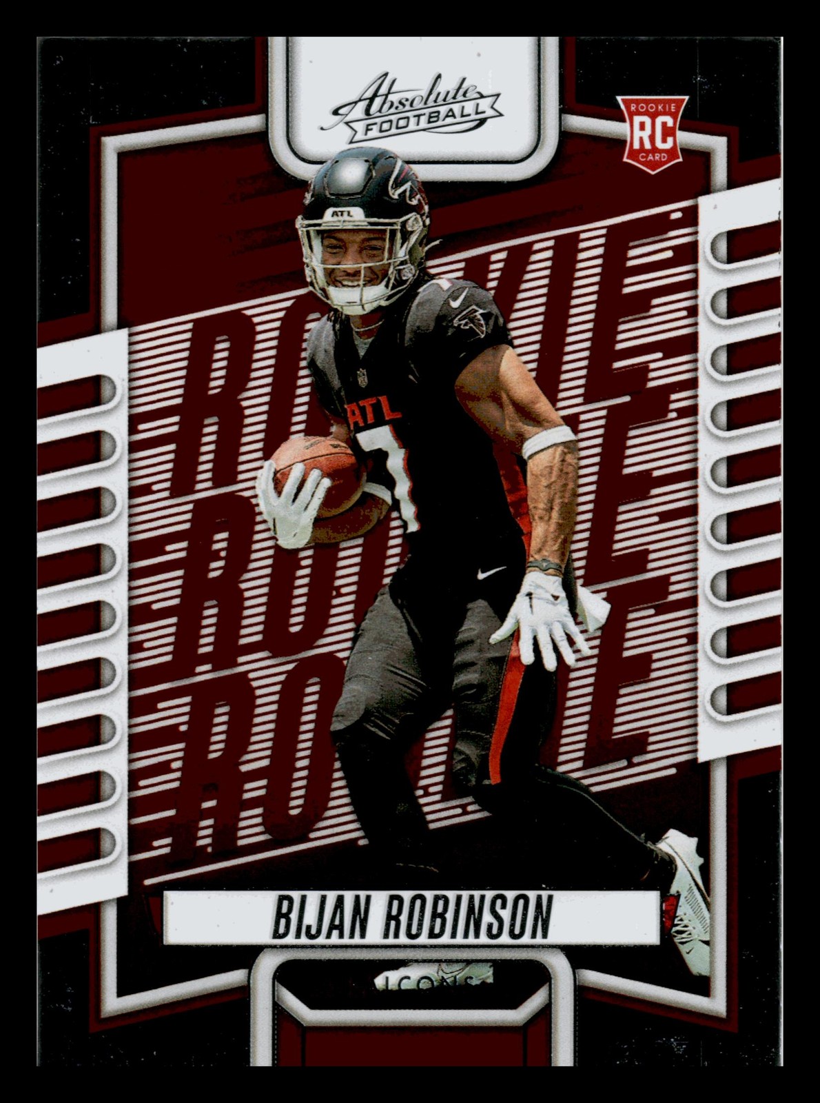 Bijan Robinson RC 2023 Panini Absolute Retail #106 Rookie Atlanta Falcons Mint