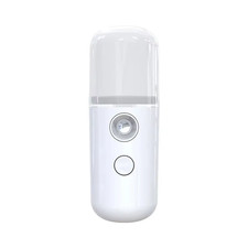 Portable Nano Mist Facial Steamer, USB Rechargeable Moisturizing Sprayer Humid