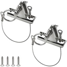 YANYUCB Boat Bimini Top Deck Hinge Fitting Concave Base Marine 316 Stainless ...