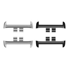 2pcs Smartwatch Connectors Adapter 20mm Diameter Rustproof for Choice ROSSINI 2i