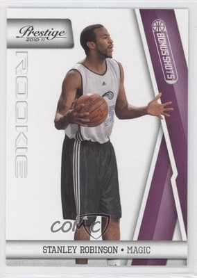 2010-11 Panini Prestige Bonus Shots Purple 19/49 Stanley Robinson Rookie RC 0a1
