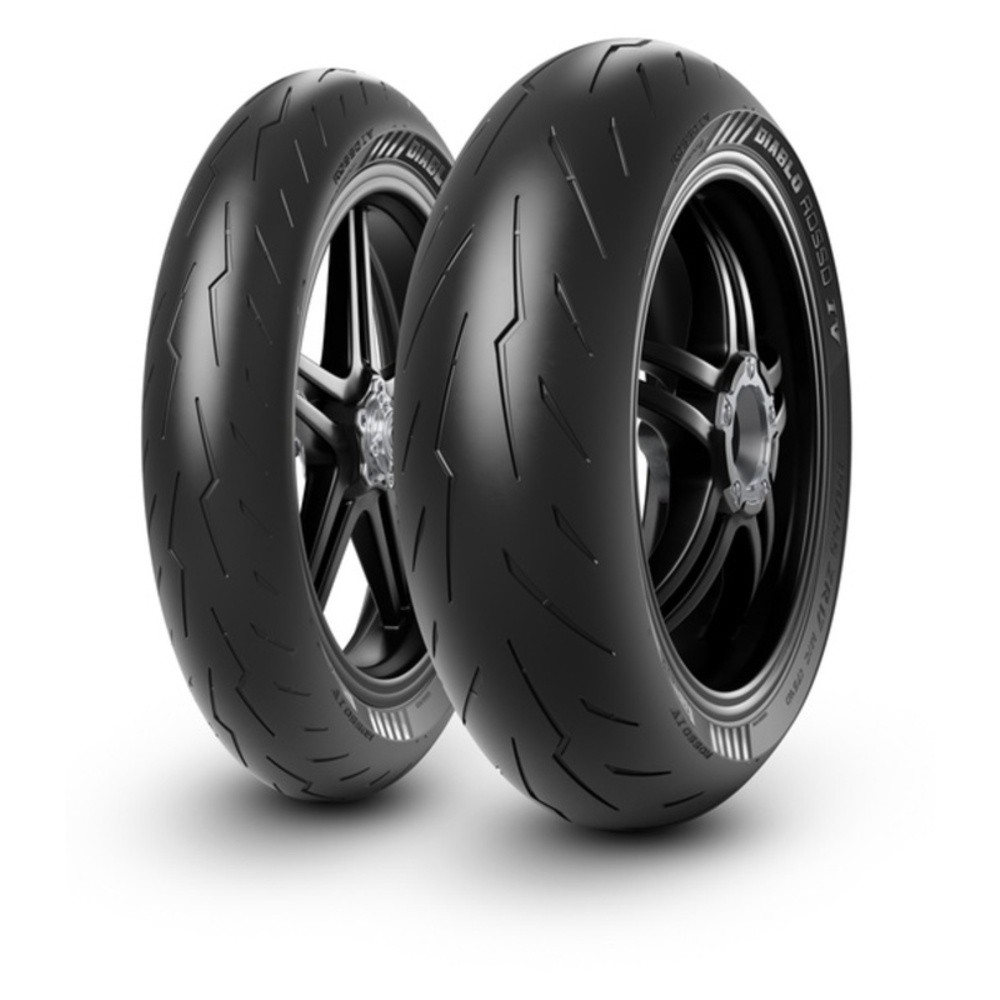 Pirelli Diablo Rosso IV (F) 120/70 ZR 17 M/C (58W) TL For Motorcycle
