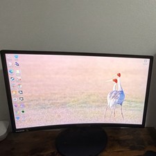 Sceptre 27" Curved Computer Monitor 75Hz HDMI 16:9 Aspect Ratio Black Display