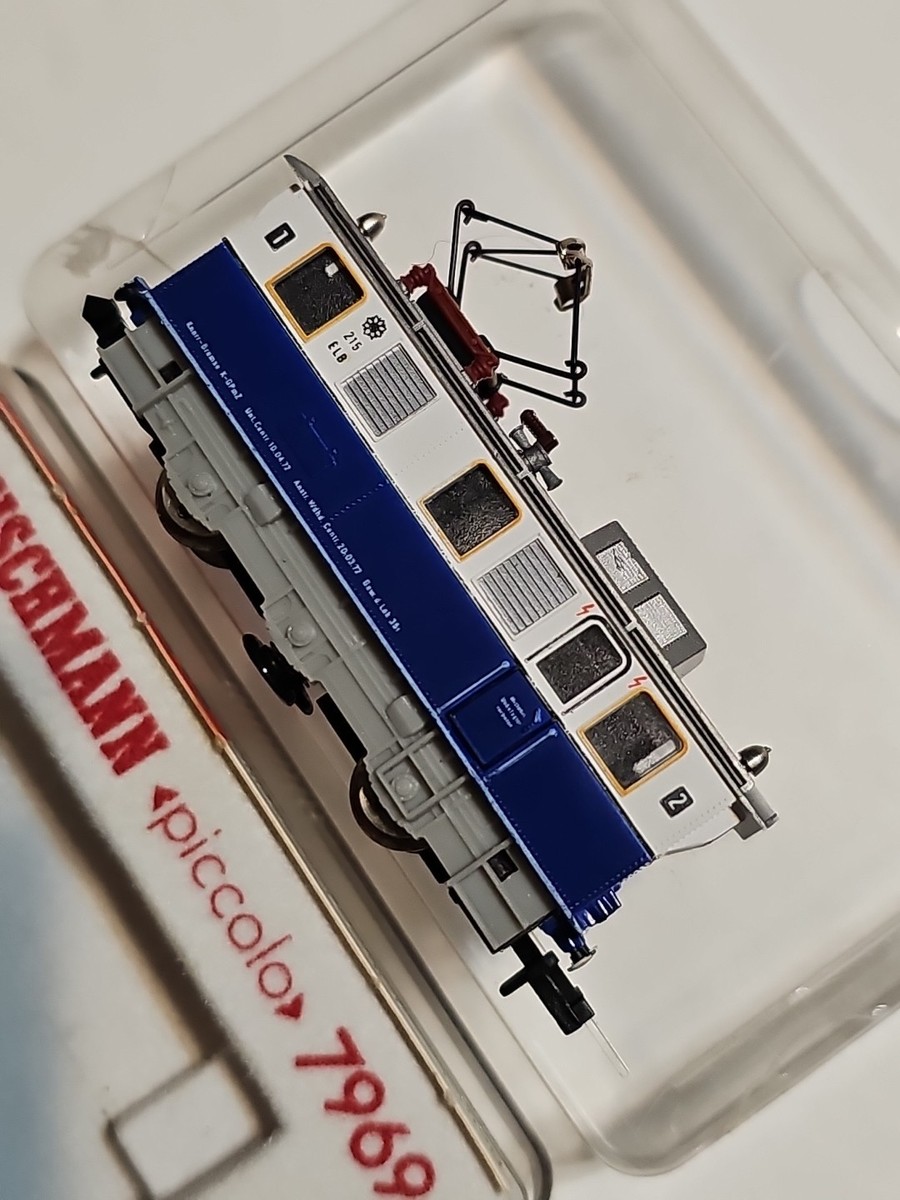Locomotive électrique Fleischmann N 7969, 215 ELB Nettoyage, N Gauge, Jamais Roulée