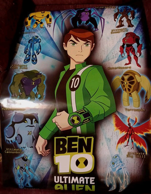 2010 BEN 10 ULTIMATE ALIEN POSTER 22 '' X 34'' Brand New In Wrapper Mint Rare