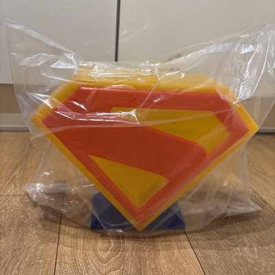 Superman LED Light up Popcorn Bucket CINEMA EXCLUSIVE NEW Cineworld