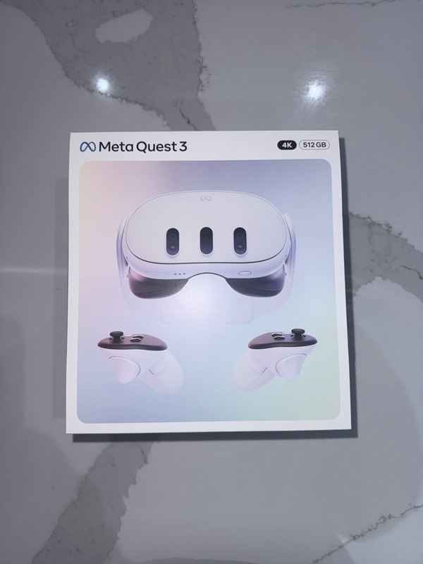 Meta Quest 3 Virtual Reality Headset 512GB 4K Brand New Sealed
