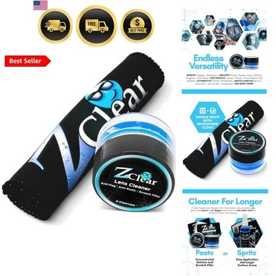 Lens Cleaner Paste with Microfiber Cleaning Cloth - Eyeglass Cleaning and Ant...