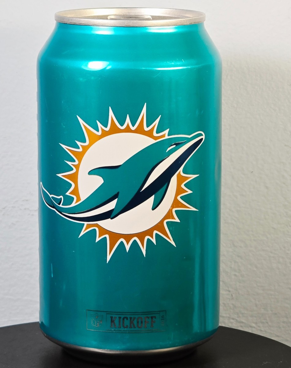2016 MIAMI DOLPHINS BUD LIGHT NFL KICKOFF BEER CAN FL PRO FOOTBALL