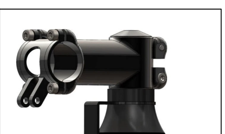 Satori Zoom Verstellbar Fahrrad Lenkervorbau 31.8mm x 90mm Mit Kopflicht Aufsatz - Bild 3 von 4