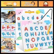 Magnetic Letter Tracing Board - Double-Sided ABC Writing Toy for Kids, Education