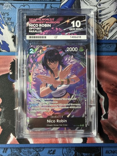 Nico Robin (Alternate Art) graded ACE 10 for sale on eBay