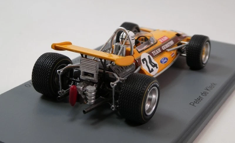 Spark Brabham BT26A #8 Peter De Klerk South Africa GP 1970 1/43 S8324 - Image 2 of 3