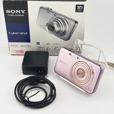 SONY Cyber-shot DSC-WX50 Pink Compact Digital Camera No English Menu Japan