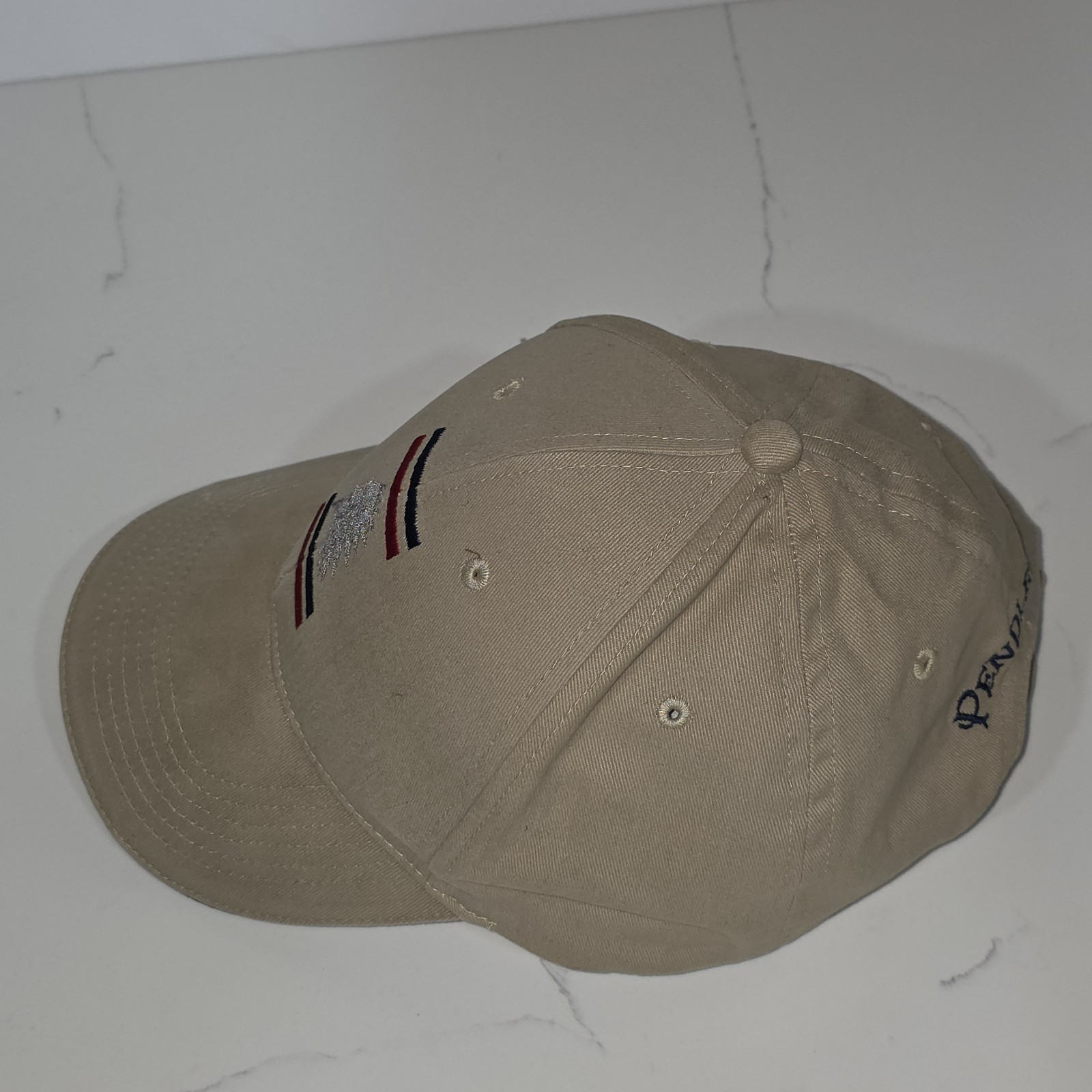 Pendleton Beige Baseball Cap Adjustable Embroider… - image 4