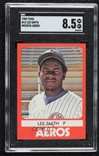1980 TCMA Minor League Lee Smith #12 SGC 8.5 HOF 1t5