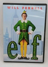 Elf (Le Lutin)(DVD,English/French) Will Ferrell,James Caan  PRE-OWNED VERY GOOD 