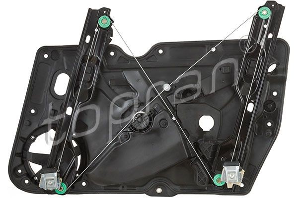Fensterheber Vorne Links Topran 114 435 FÜR VW Scheibenheber Fenstermechanismus-image