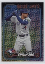 2024 Topps Series 1 Holiday George Springer #72 9e1
