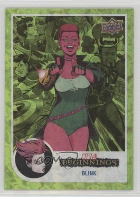 2022 Upper Deck Marvel Beginnings Vol 2 Series 1 59/61 Blink #134 1e67