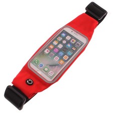 For iPhone 15/16/17/Pro - Running Waist Bag Belt Band Sports Gym Workout Case